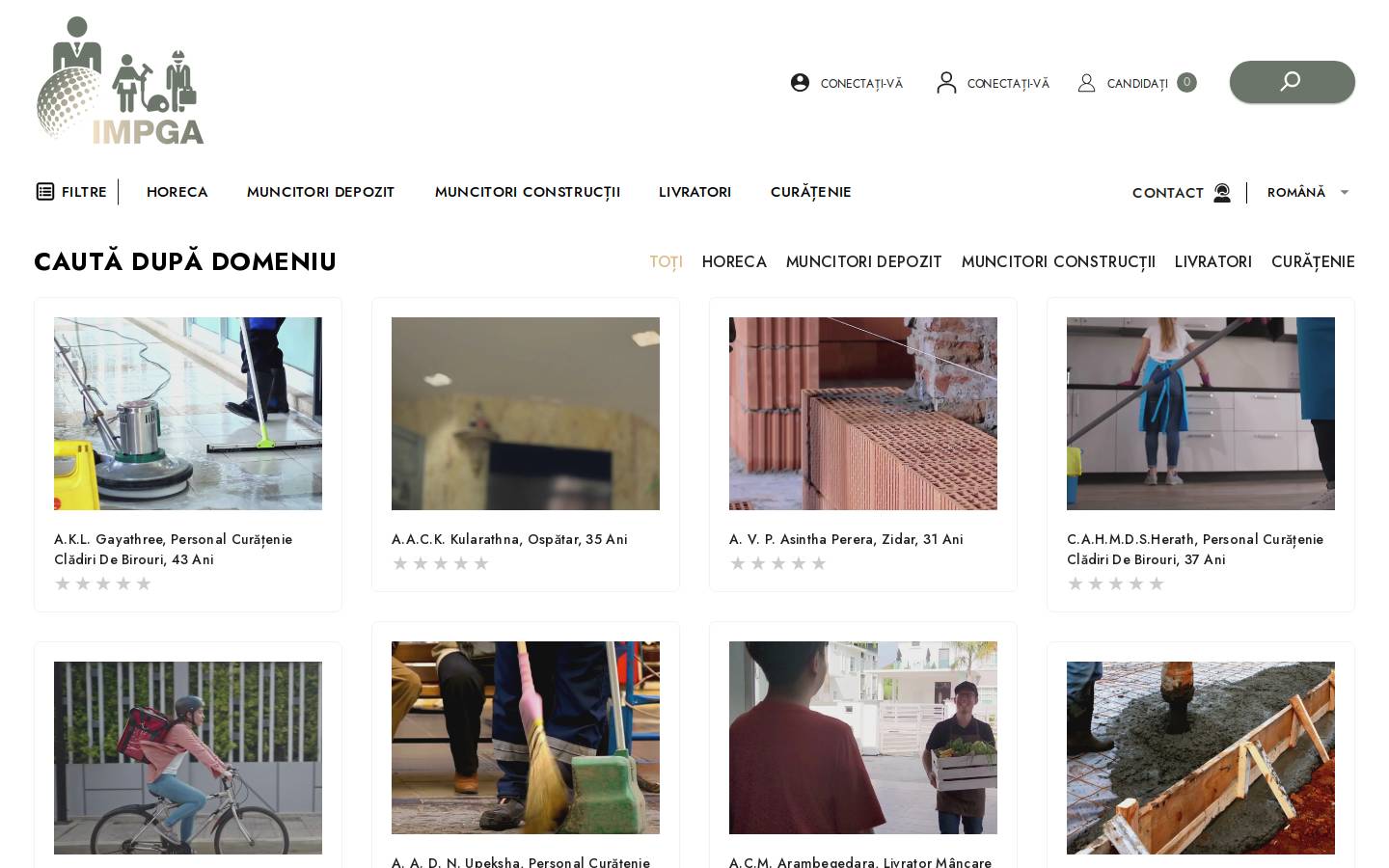 impga.com homepage screenshot