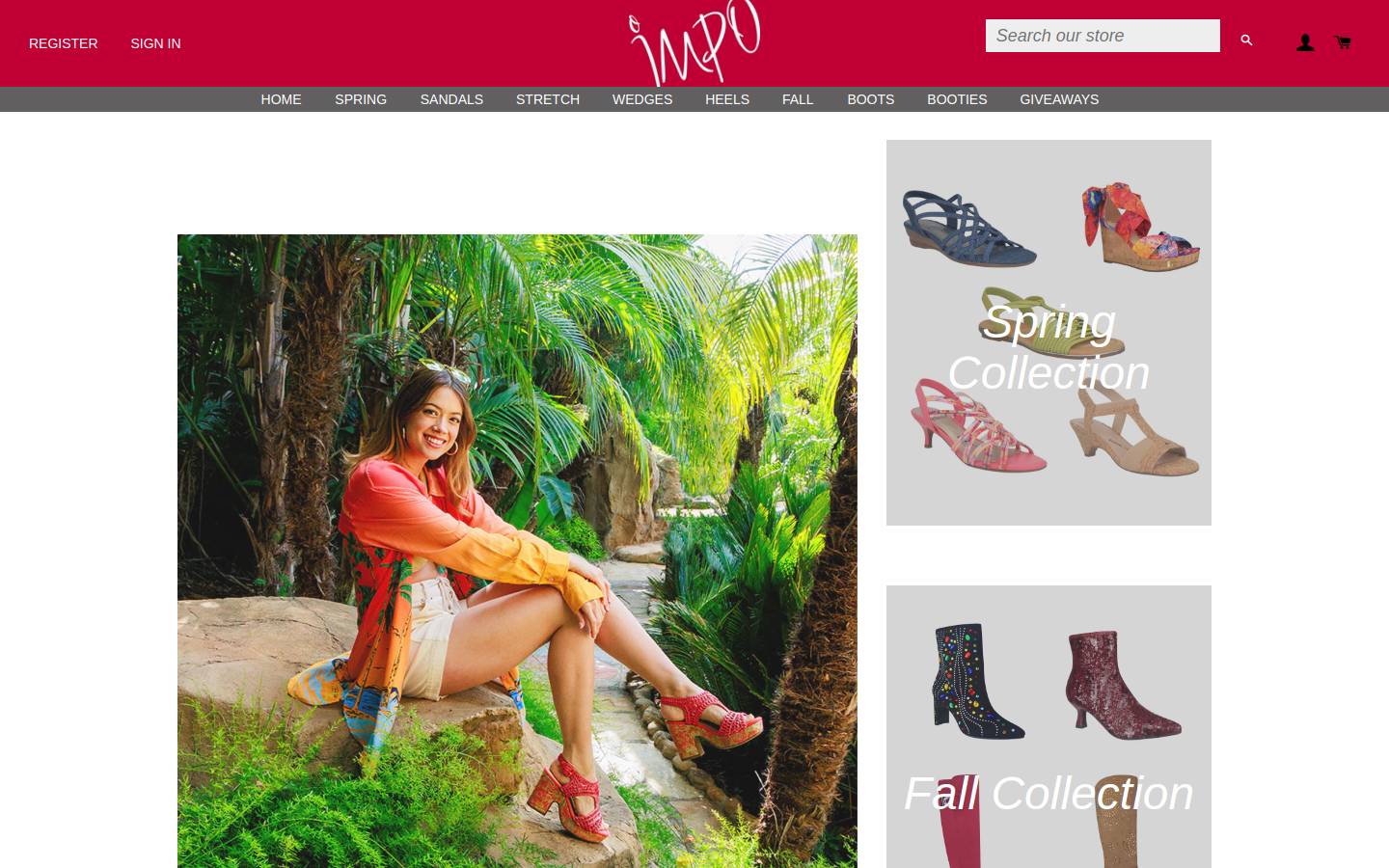 Rain homepage screenshot