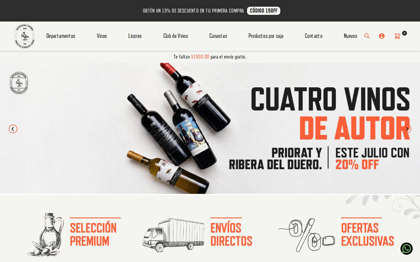 importacionescantabria.com homepage screenshot