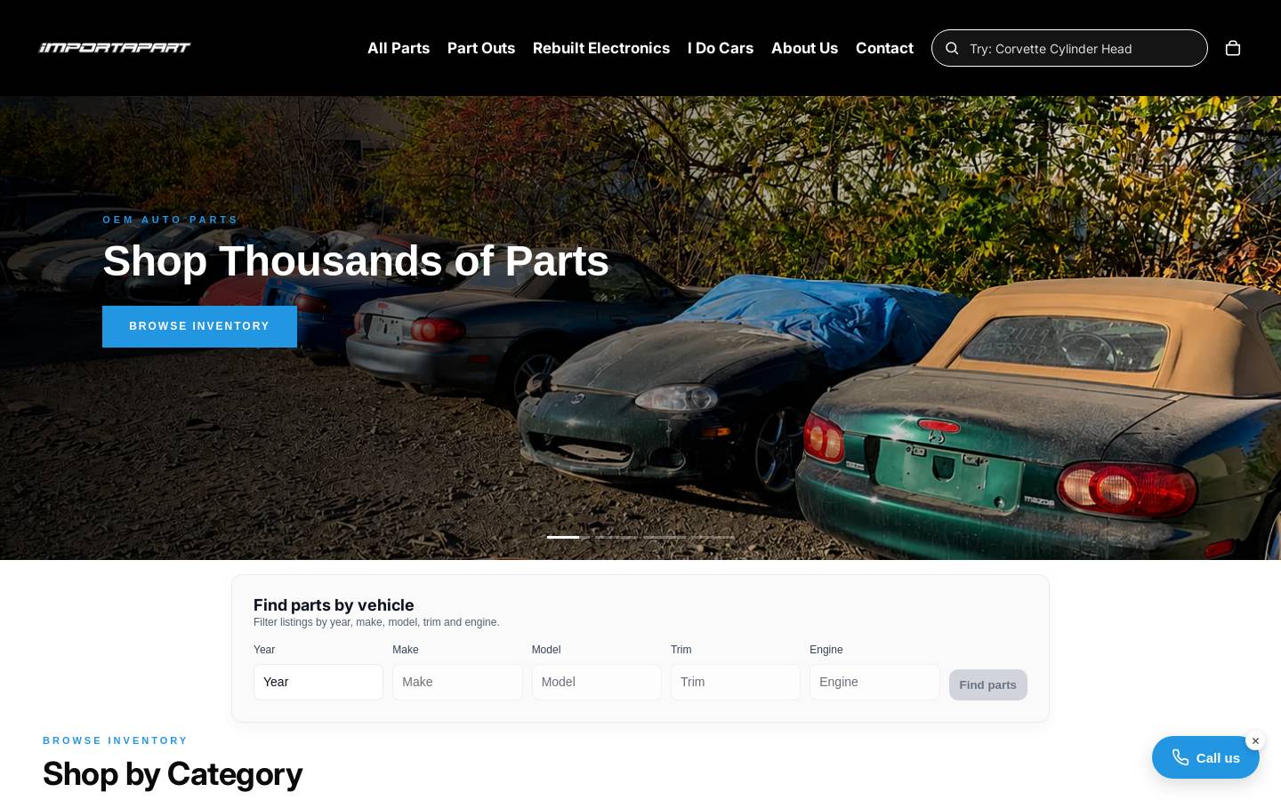 importapart.com homepage screenshot