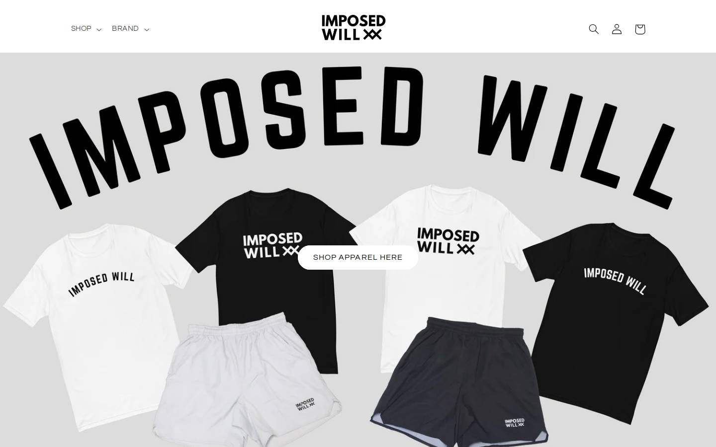 imposedwill.com homepage screenshot