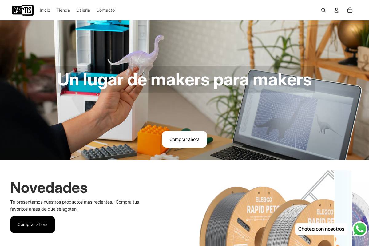 impresionescaptis.com homepage screenshot
