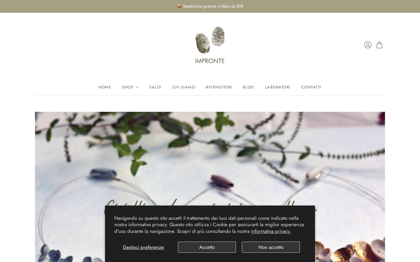 improntegioielli.it homepage screenshot