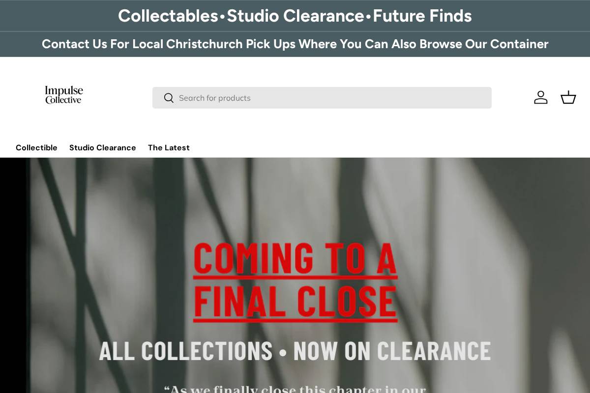 impulseimports.co.nz homepage screenshot