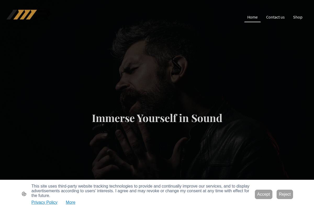 imracoustics.com homepage screenshot