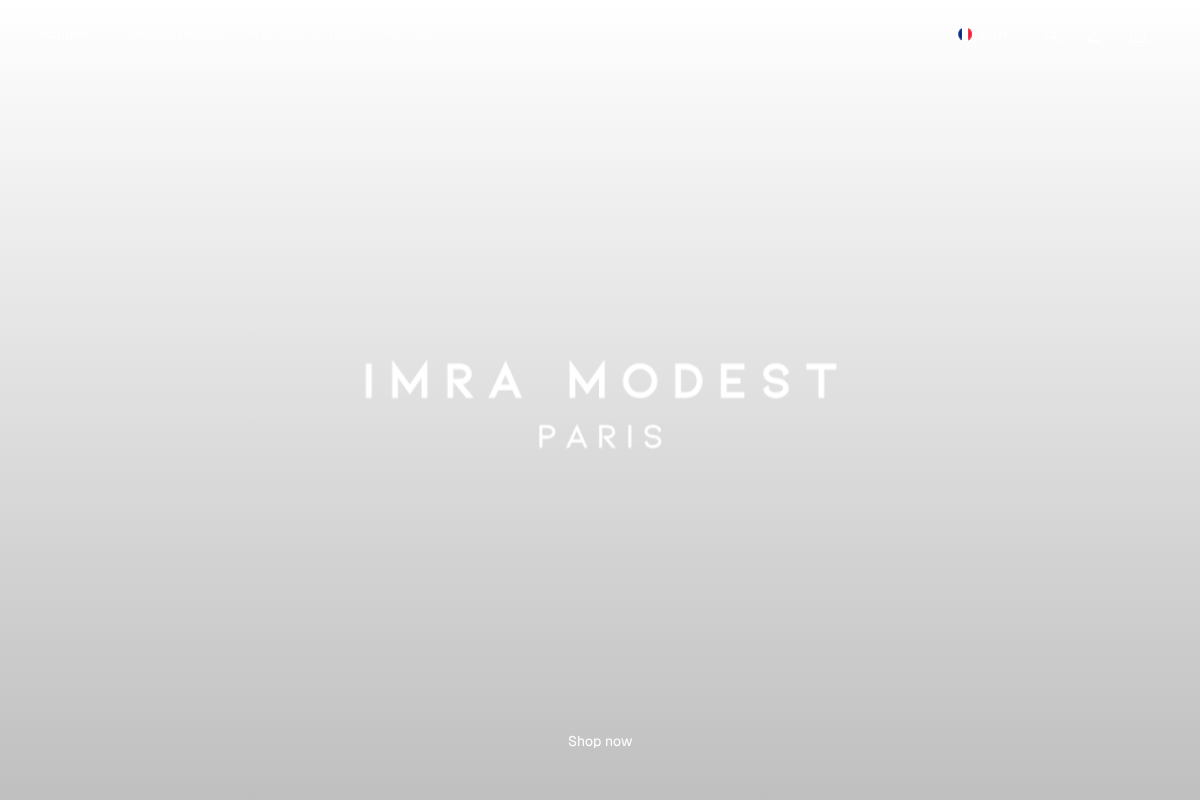 Imra homepage screenshot