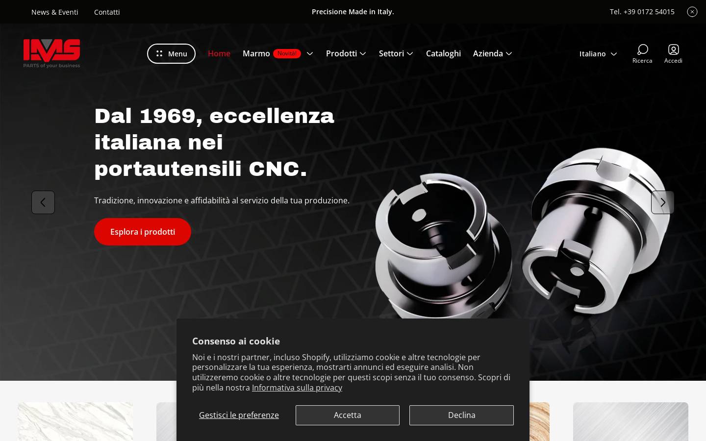 ims.eu homepage screenshot
