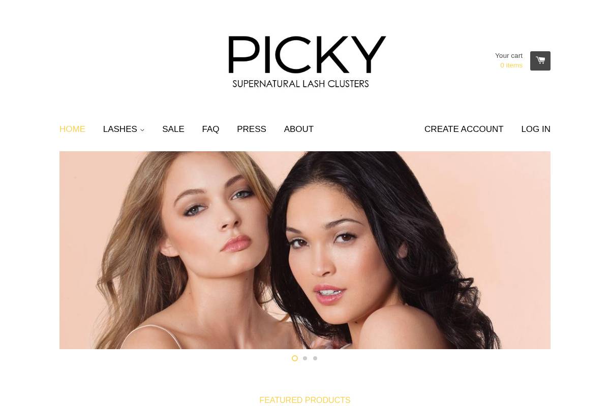 imsopicky.com homepage screenshot