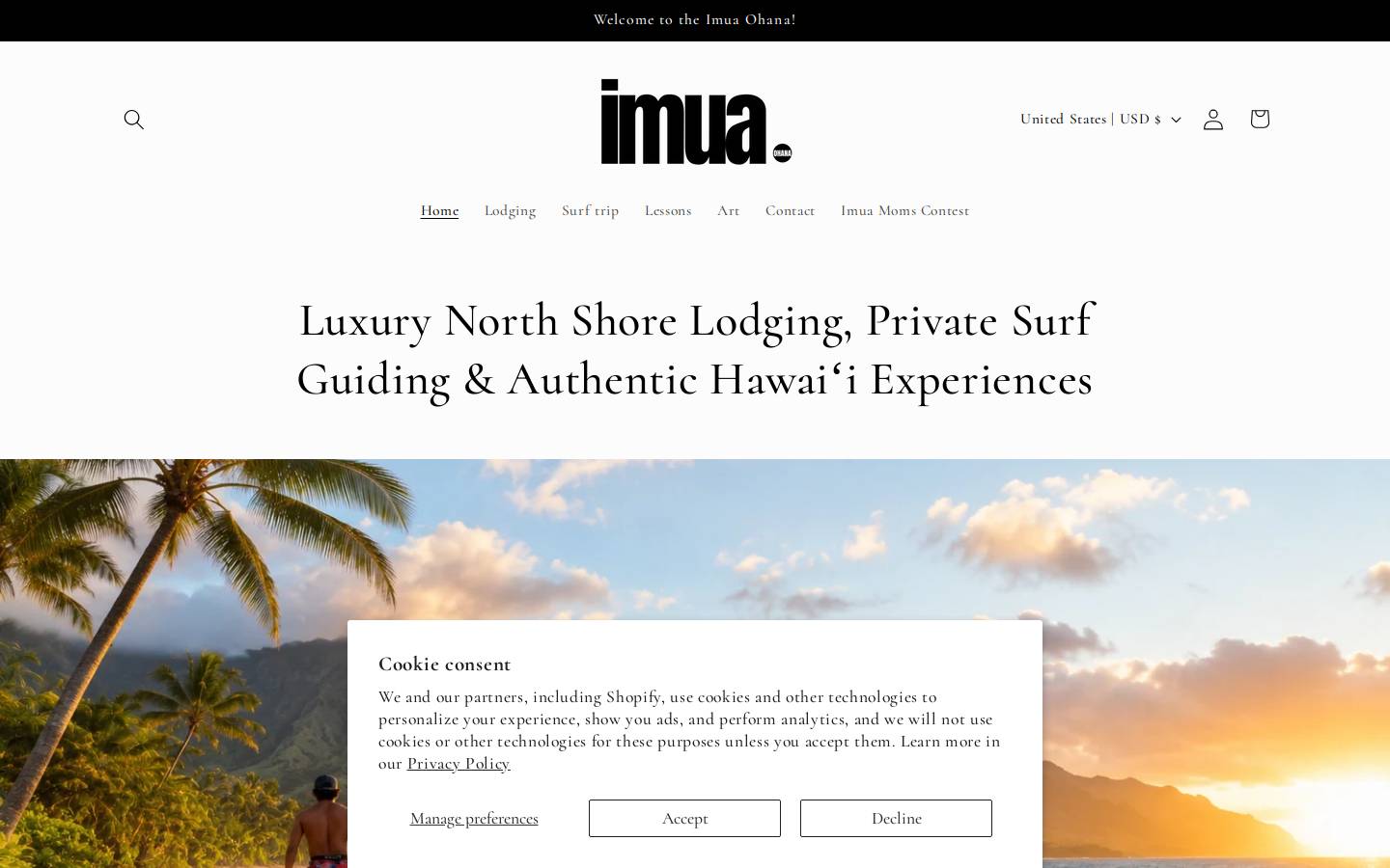 imuaohana.org homepage screenshot