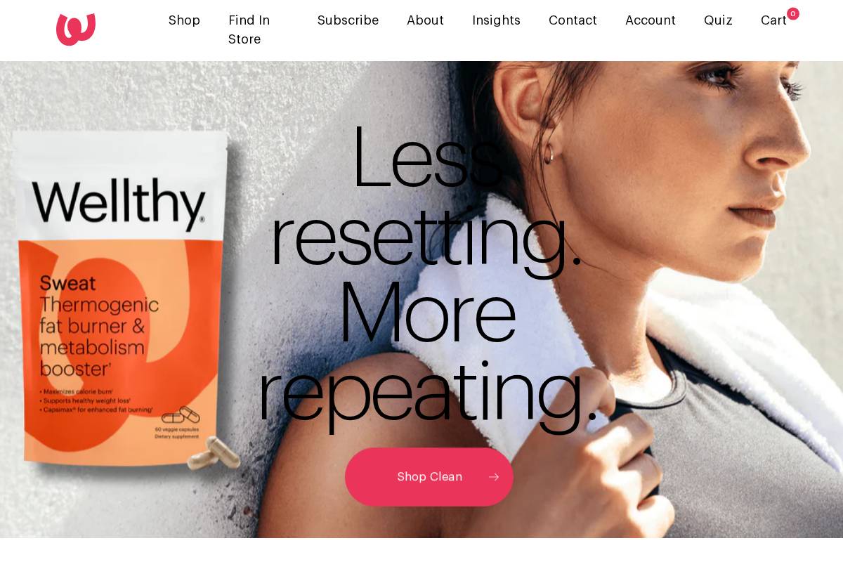 imwellthy.com homepage screenshot