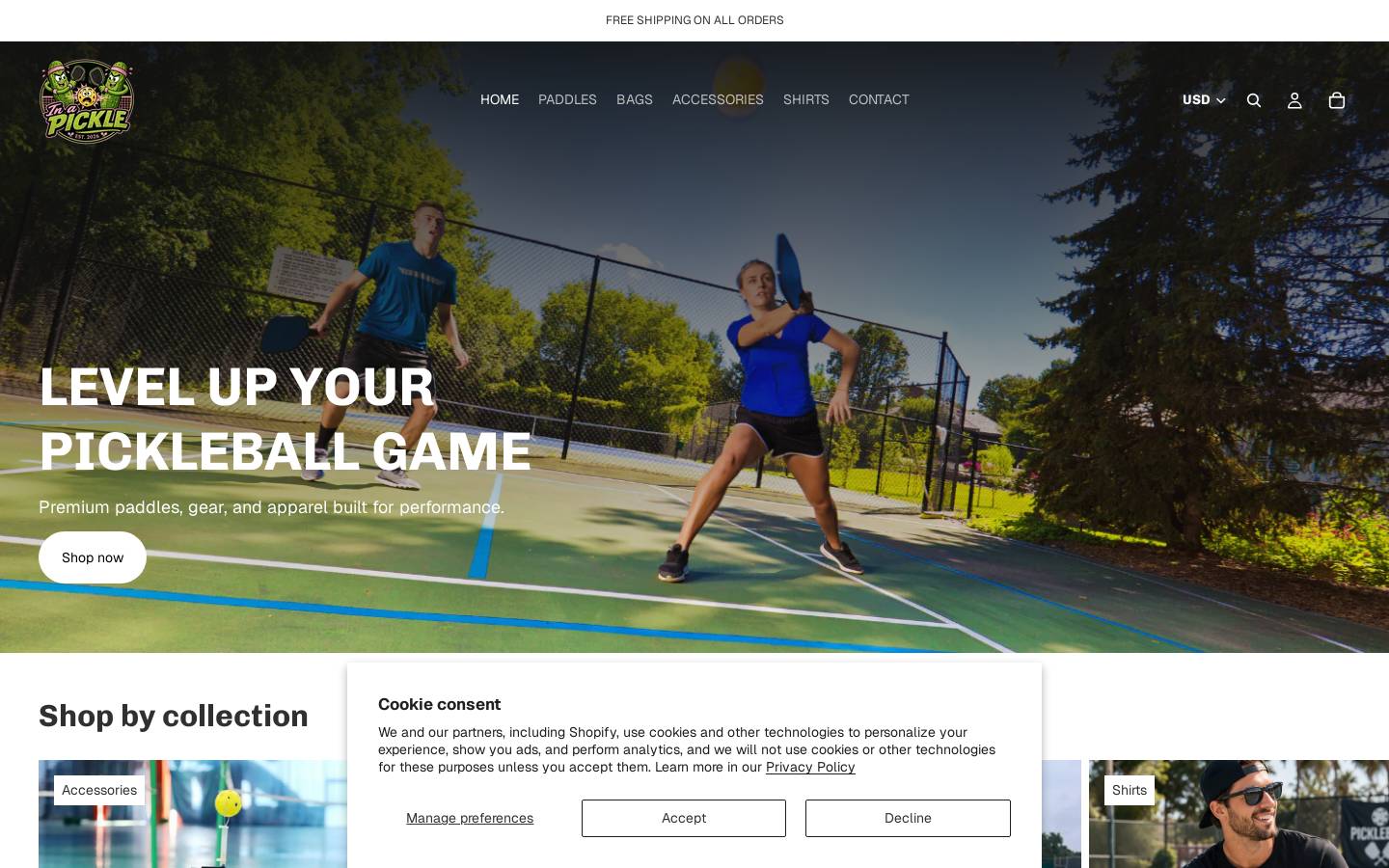 inapicklesports.com homepage screenshot