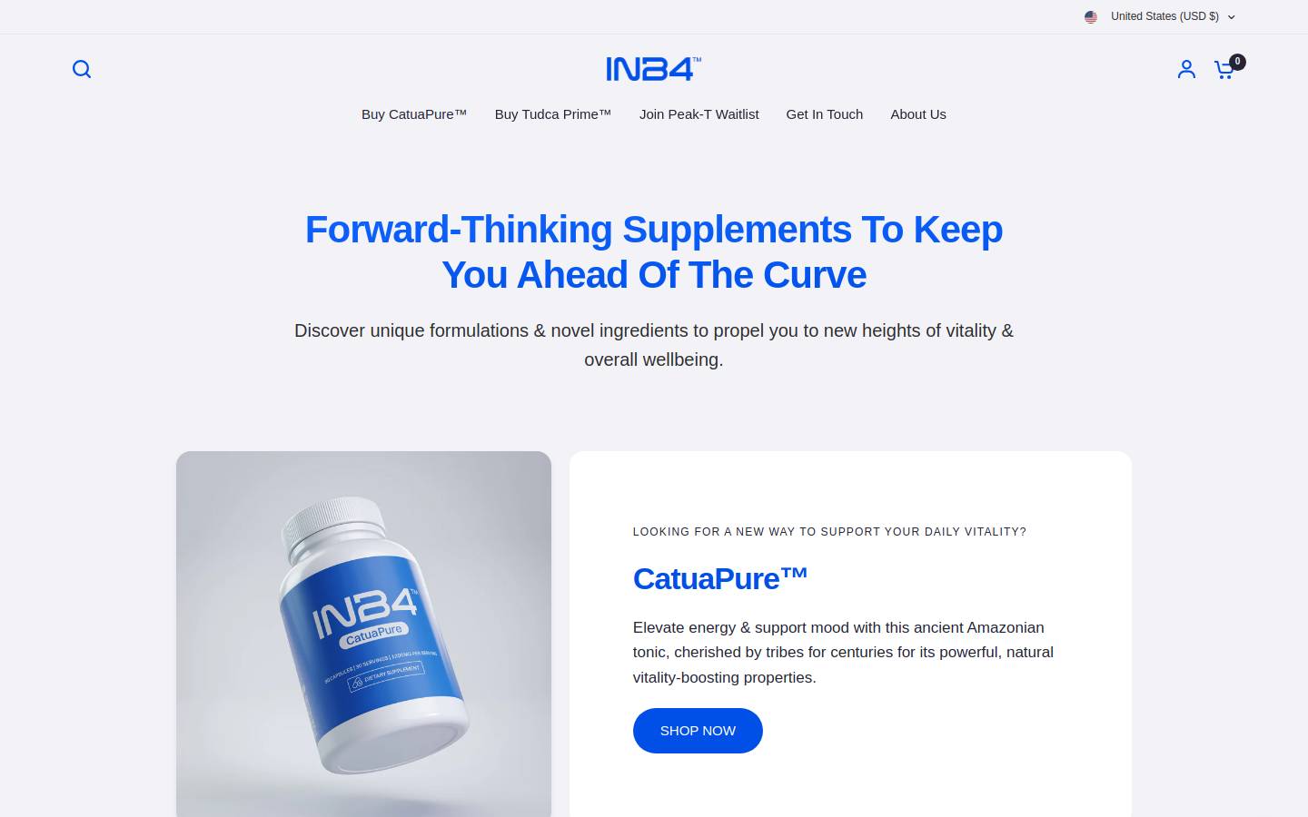 inb4supps.com homepage screenshot