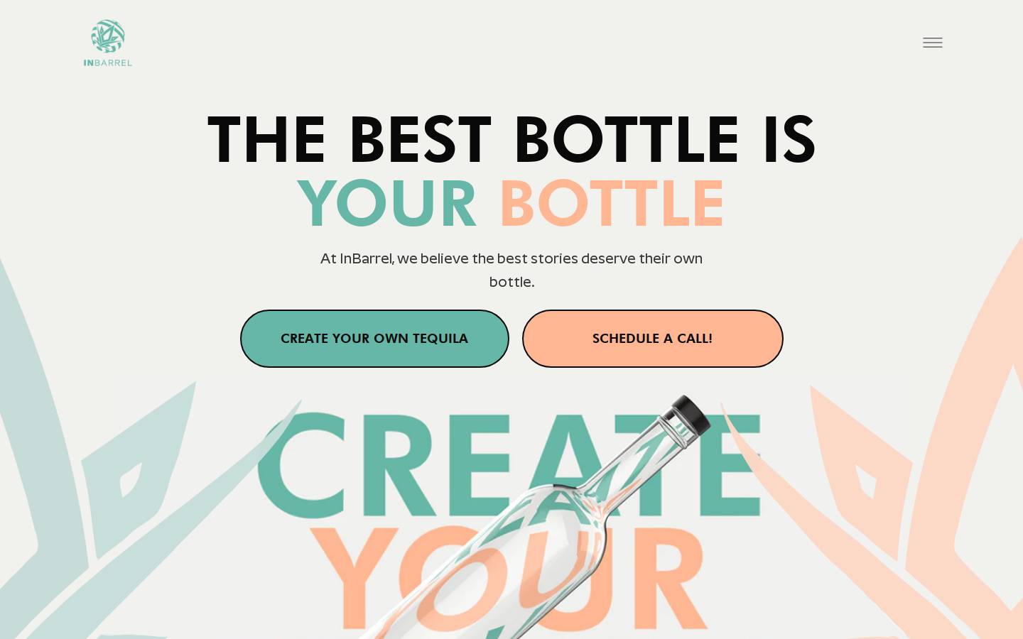 Inbarrel homepage screenshot