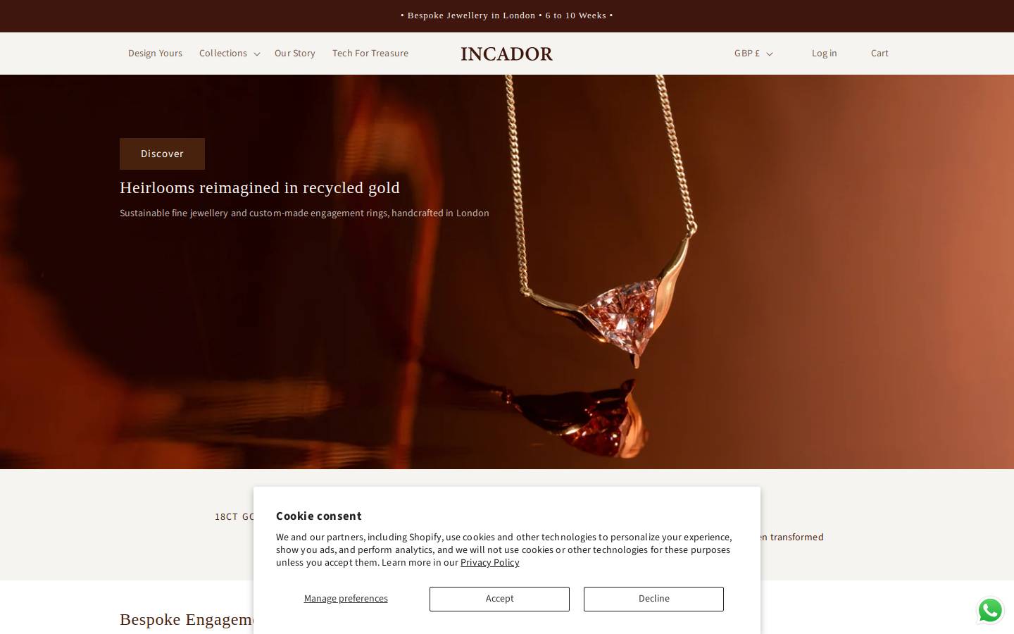 incador.com homepage screenshot