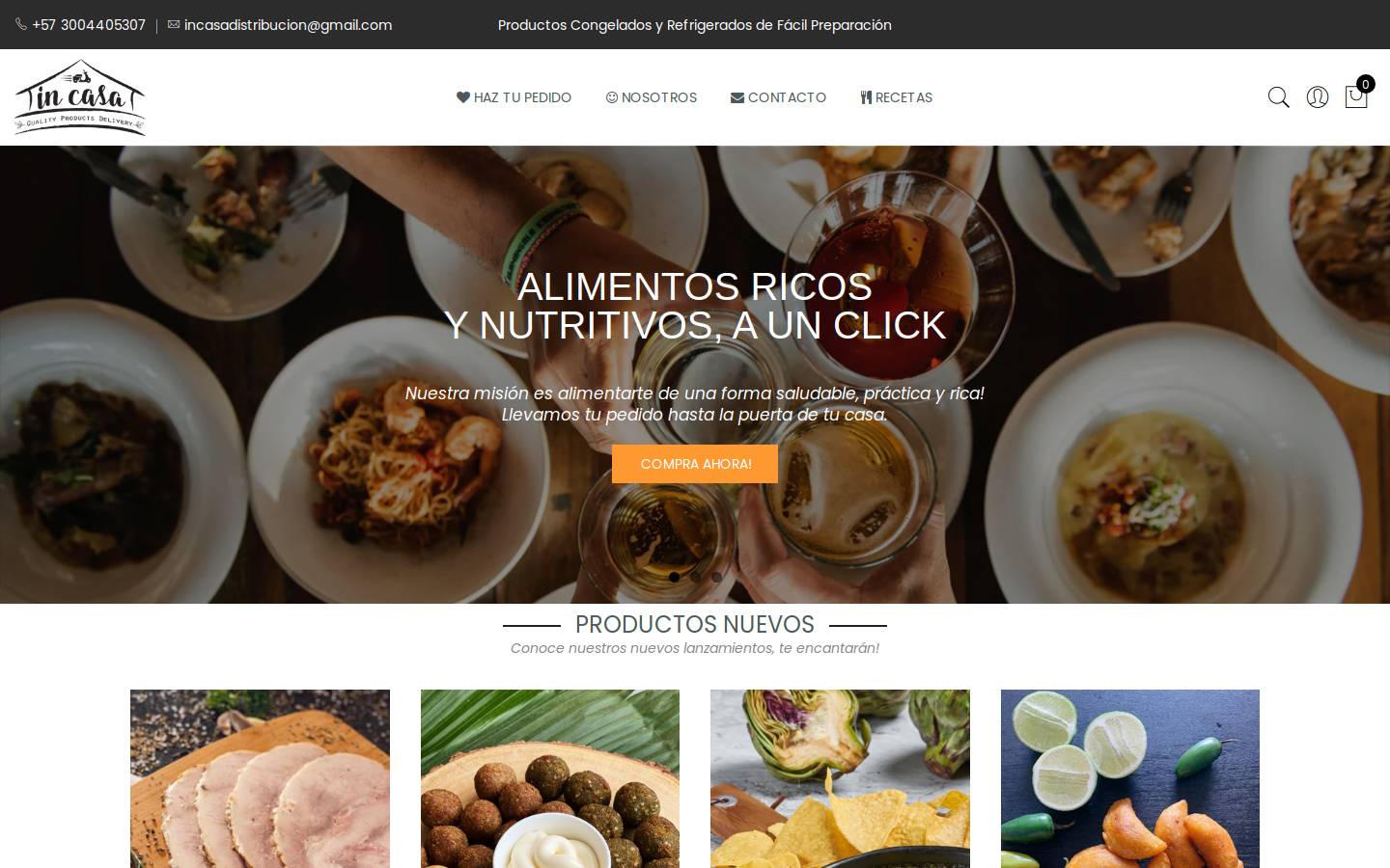 incasa.co homepage screenshot