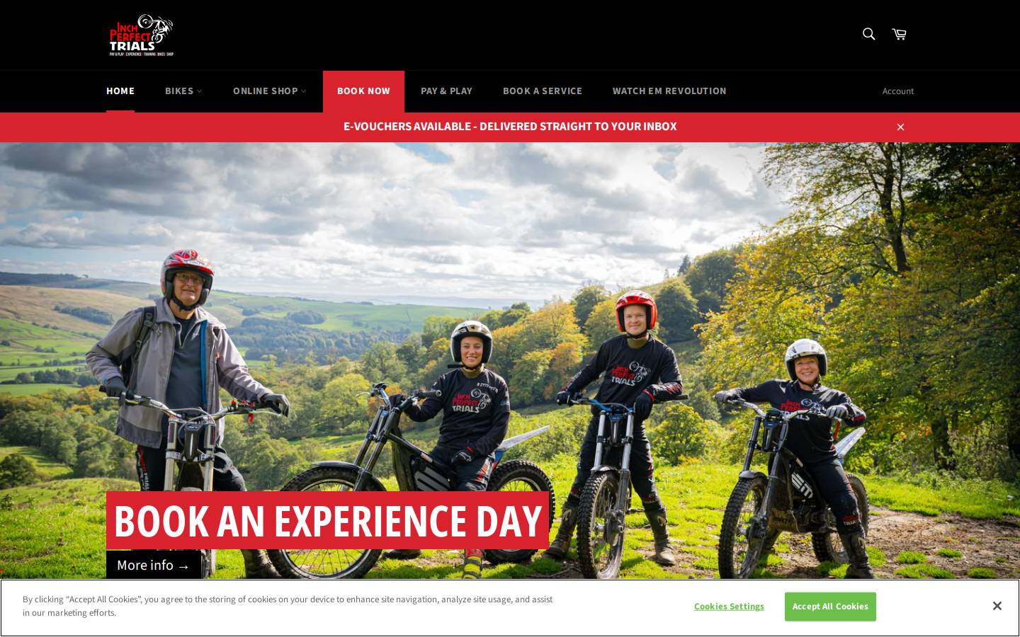 inchperfecttrials.co.uk homepage screenshot