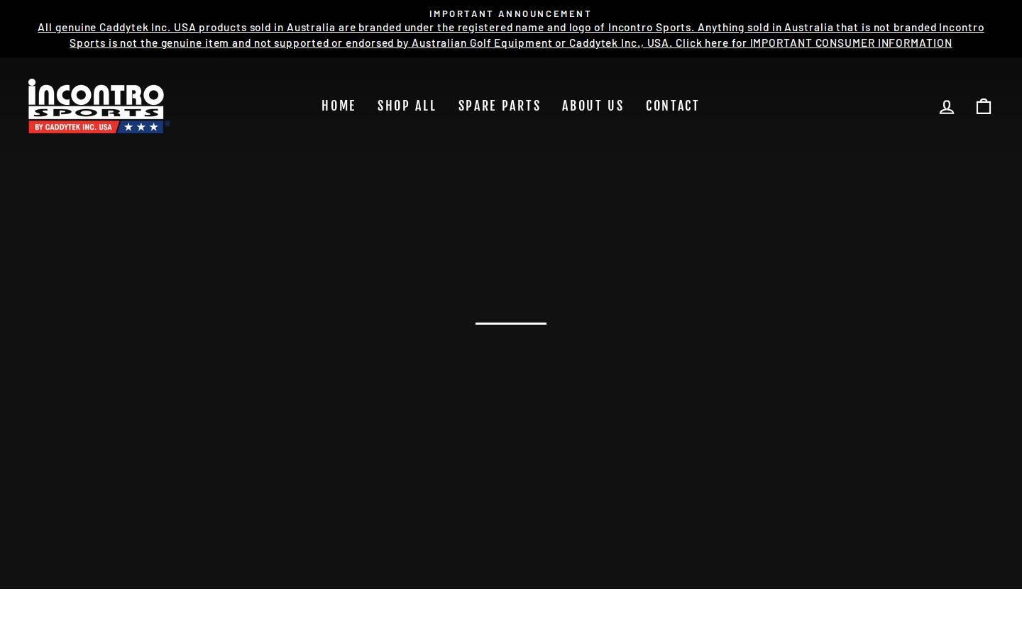 incontrosports.com.au homepage screenshot