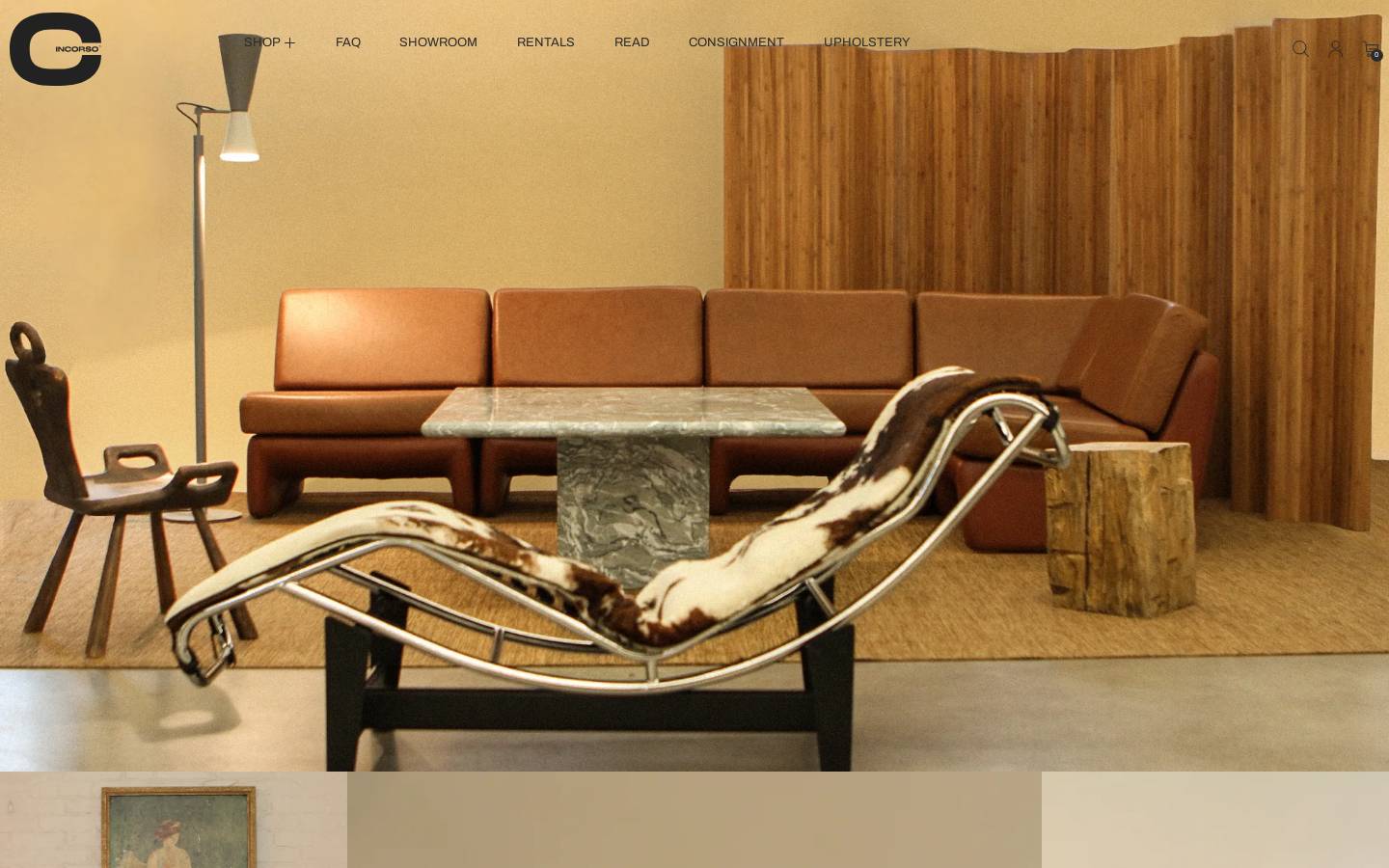 incorsostudio.com homepage screenshot