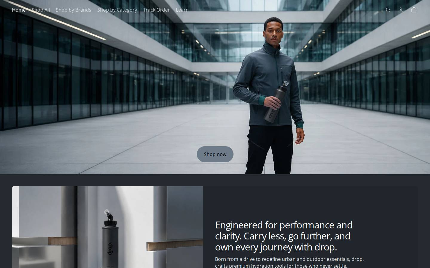 indakouch.shop homepage screenshot