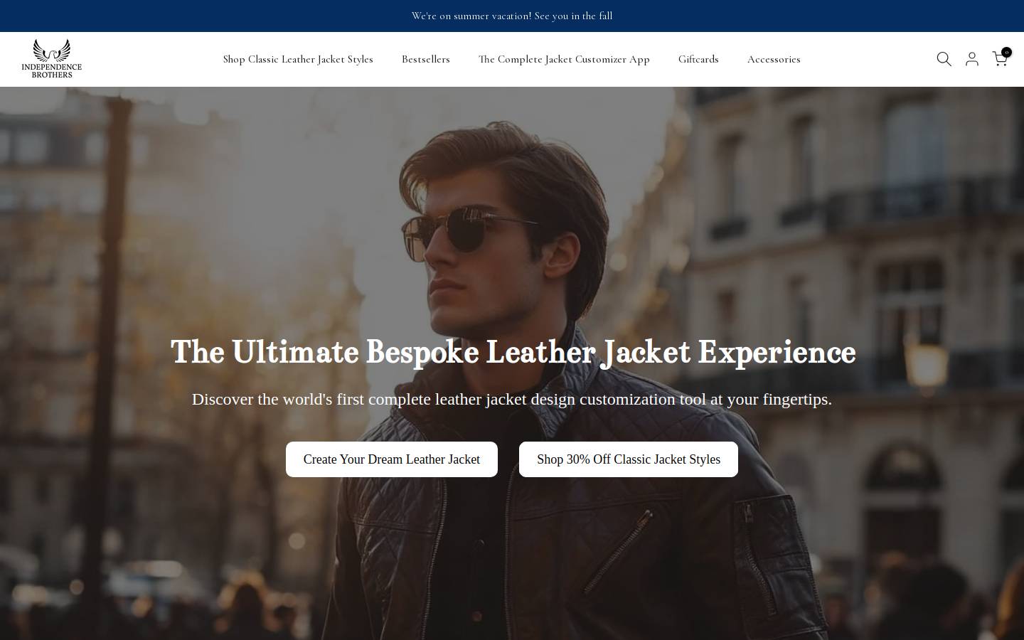 Independence Brothers LLC homepage screenshot