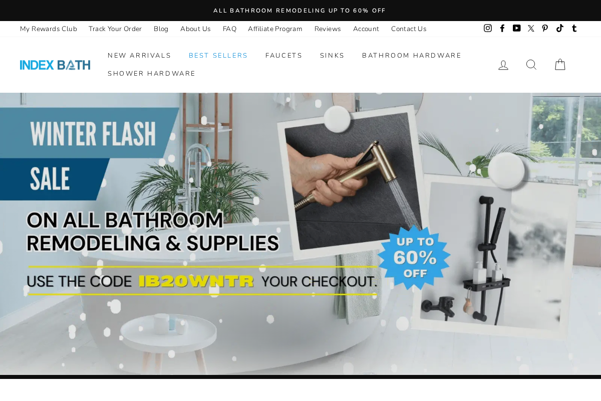 Index Bath homepage screenshot