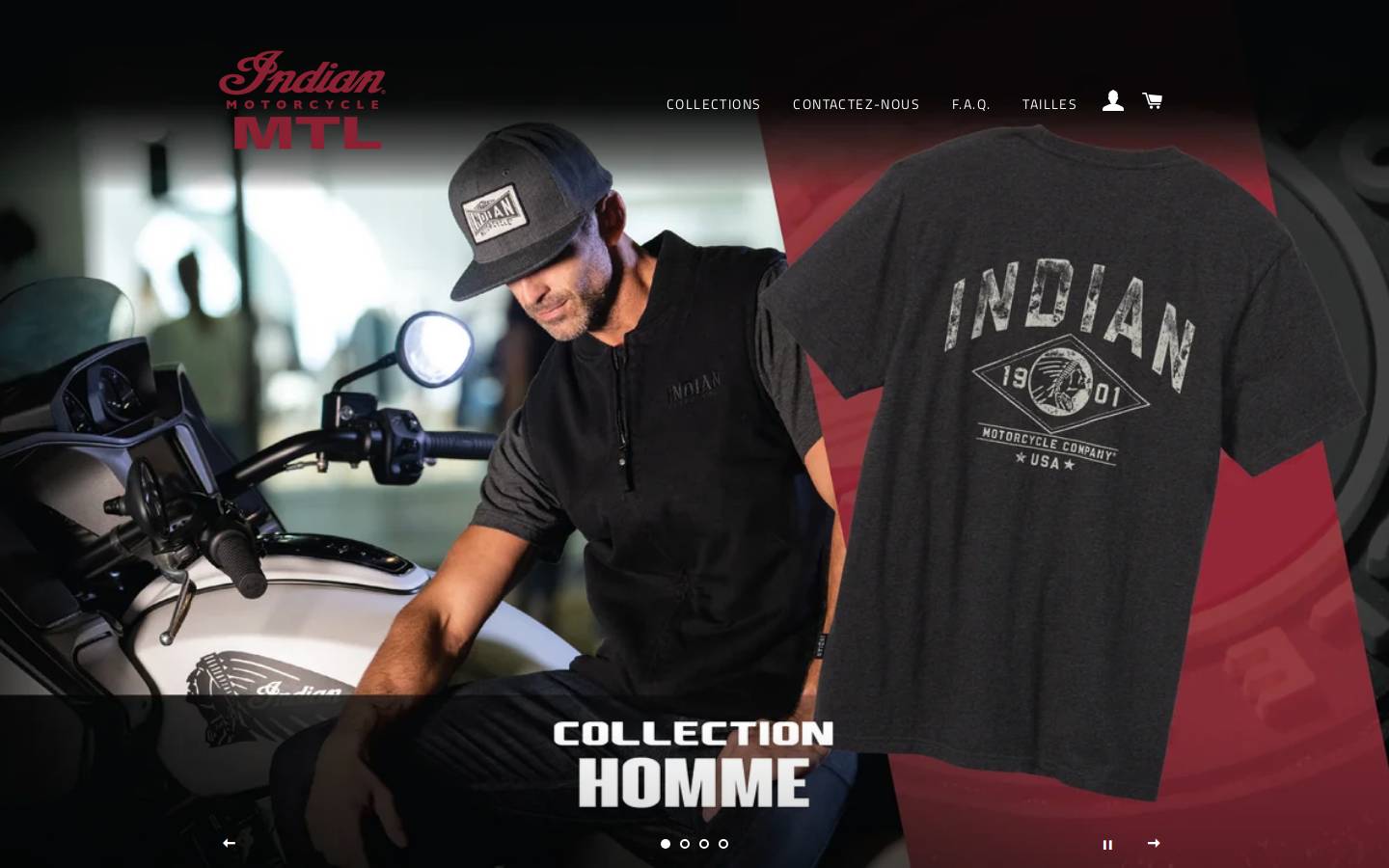 indianmontreal.com homepage screenshot