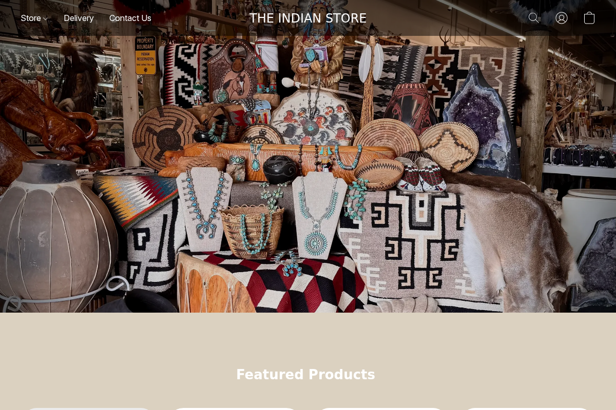 indianstore.org homepage screenshot