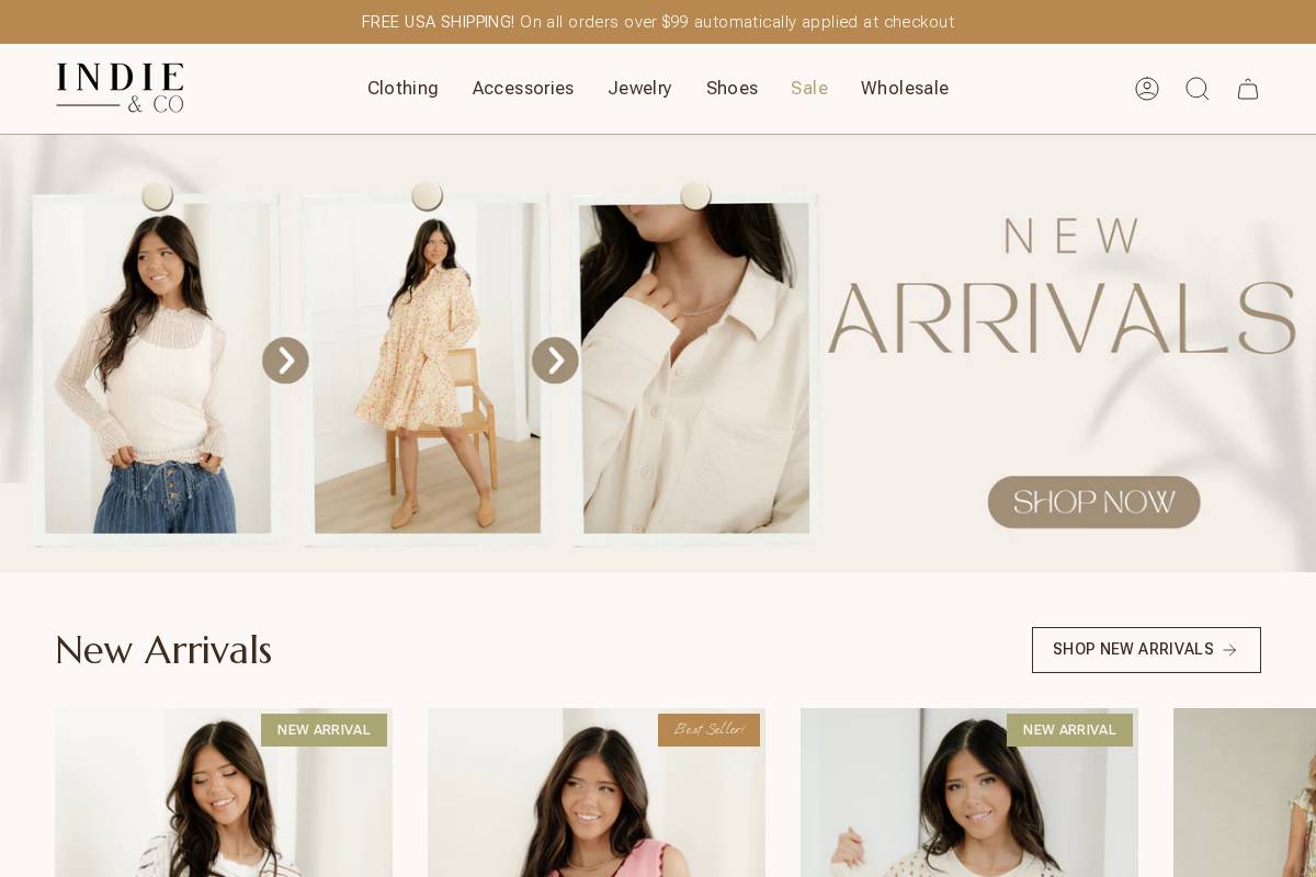 indieandco.co homepage screenshot