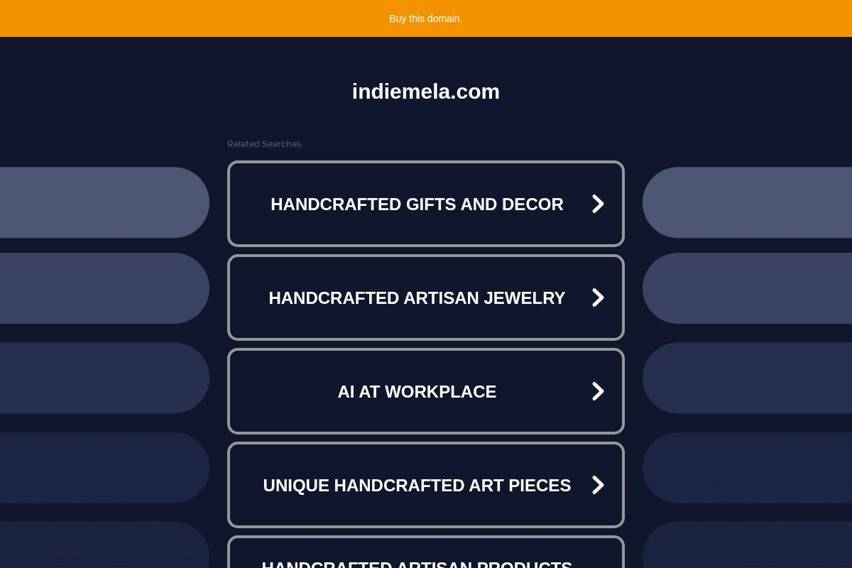 indiemela.com homepage screenshot