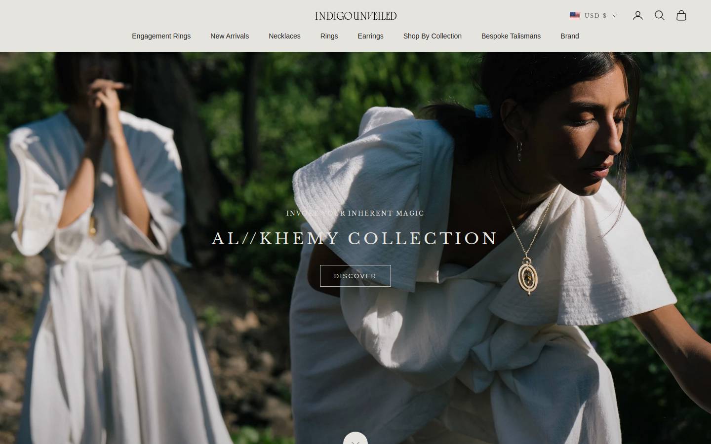 indigounveiled.com homepage screenshot