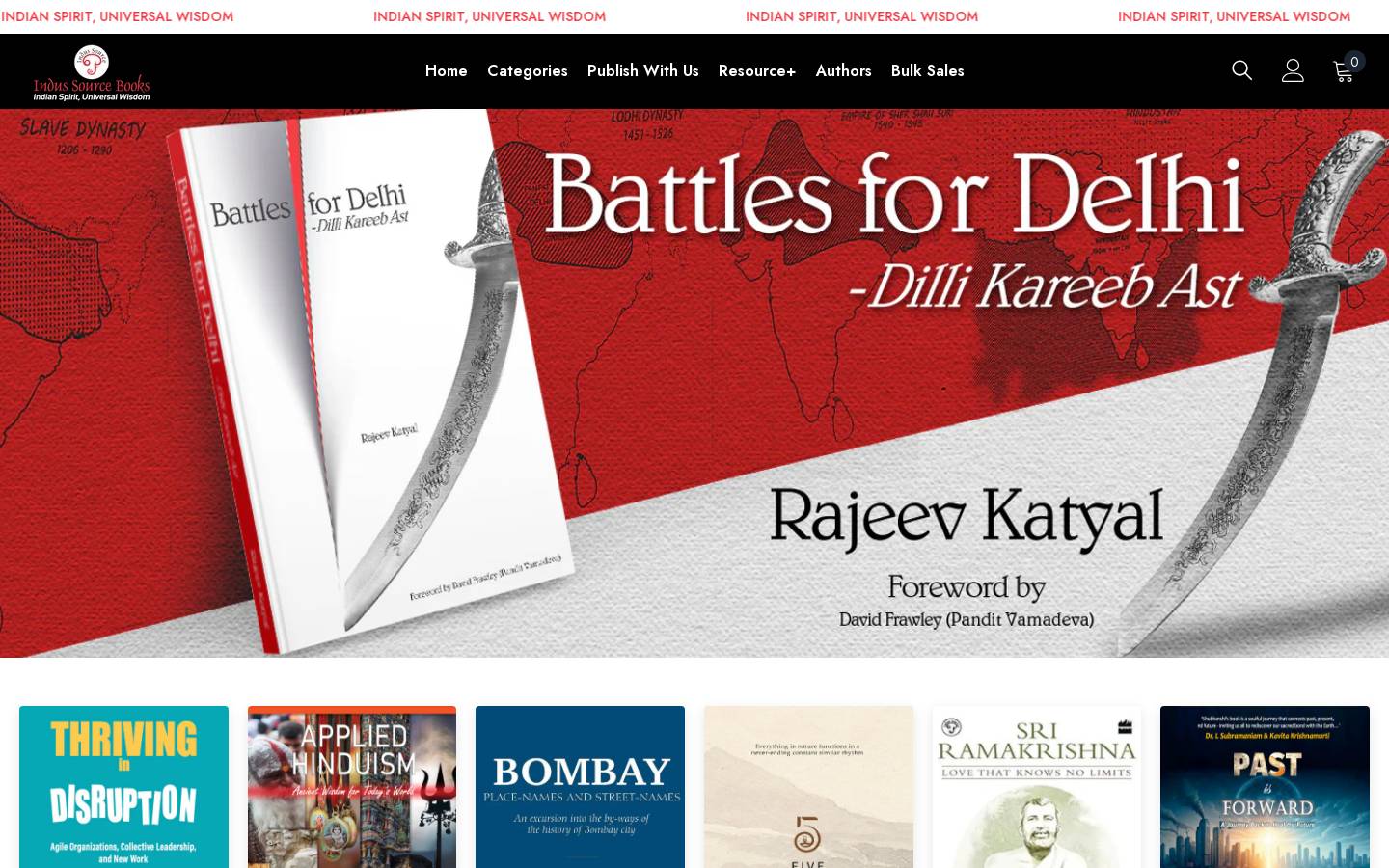 indussource.com homepage screenshot