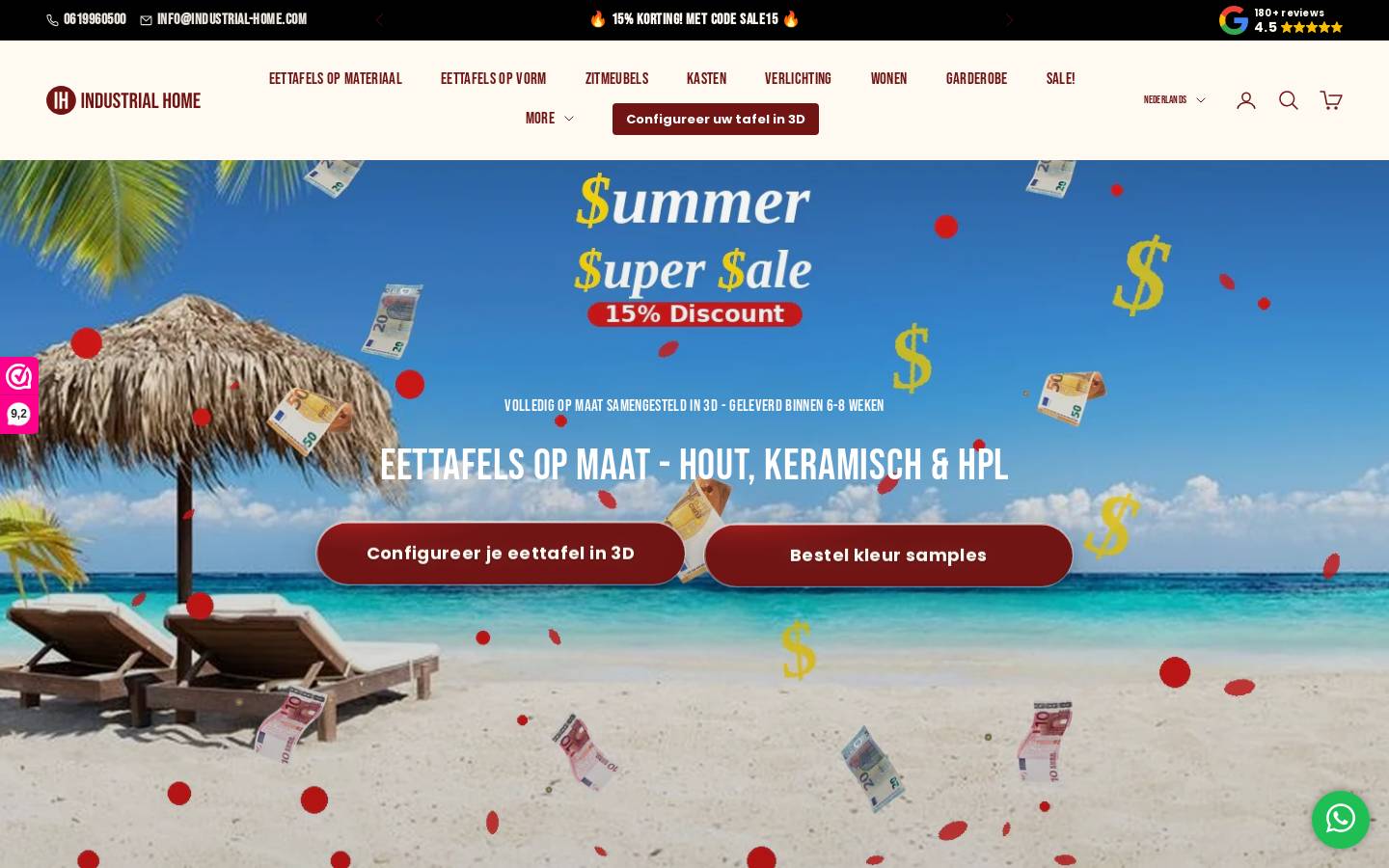 Industrial-Home.com homepage screenshot