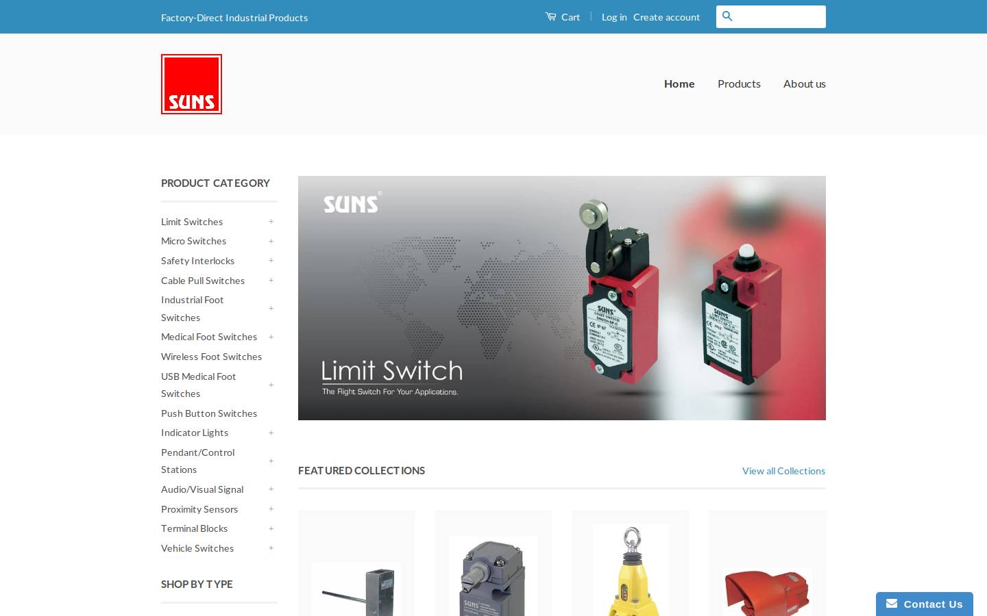 industrialdirect.us homepage screenshot