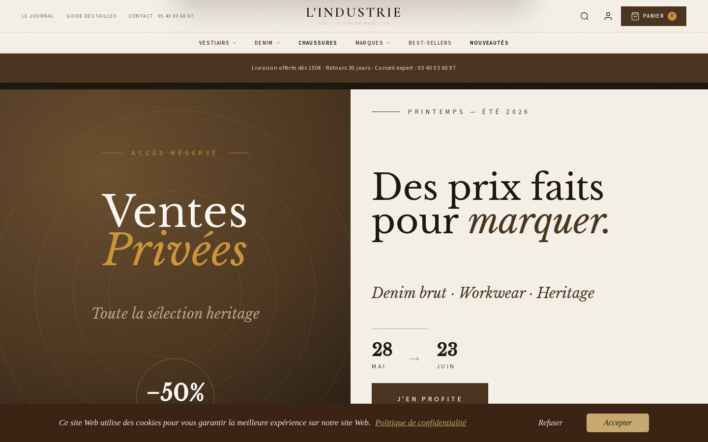 Industrie64 homepage screenshot