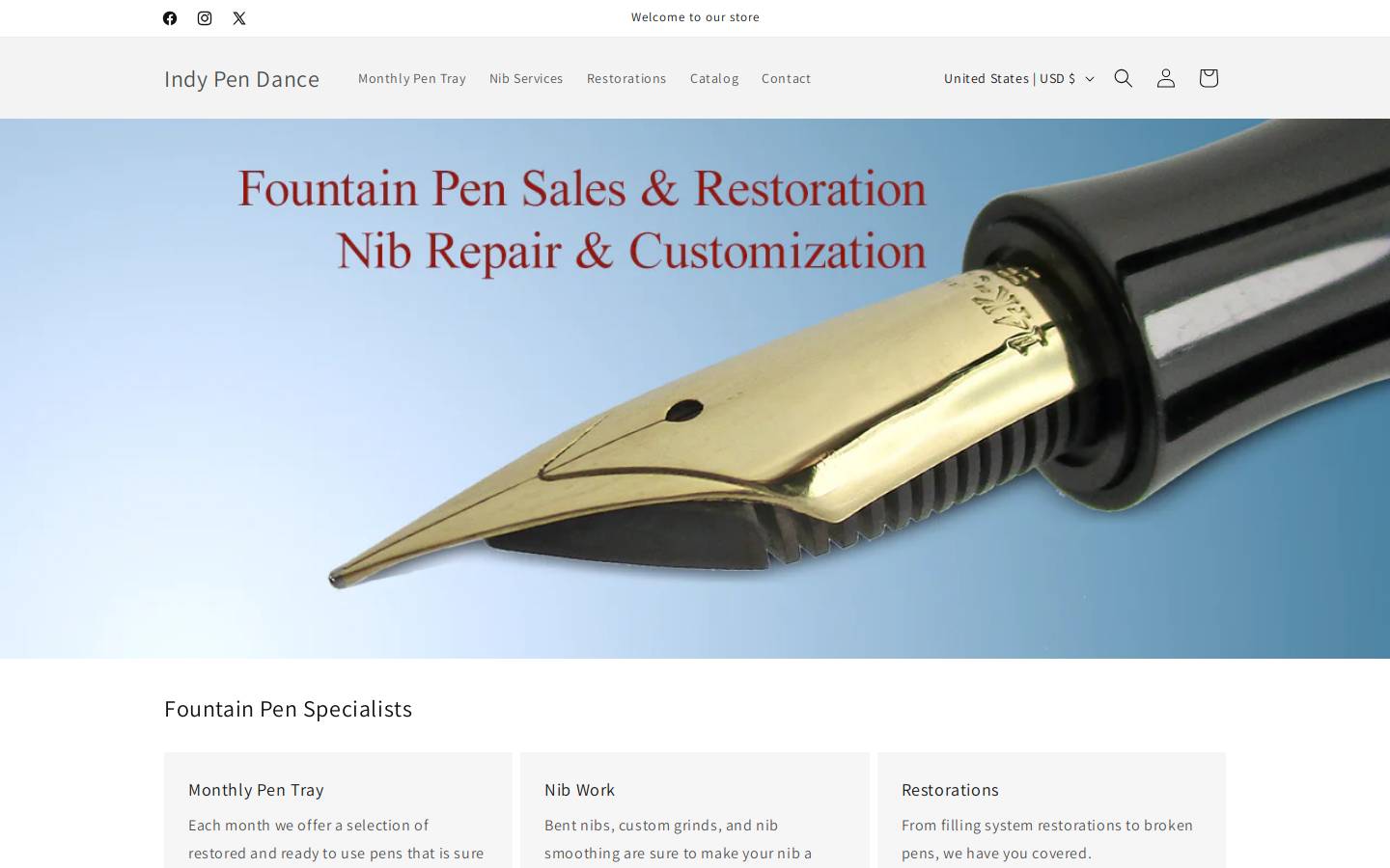 indypendance.com homepage screenshot