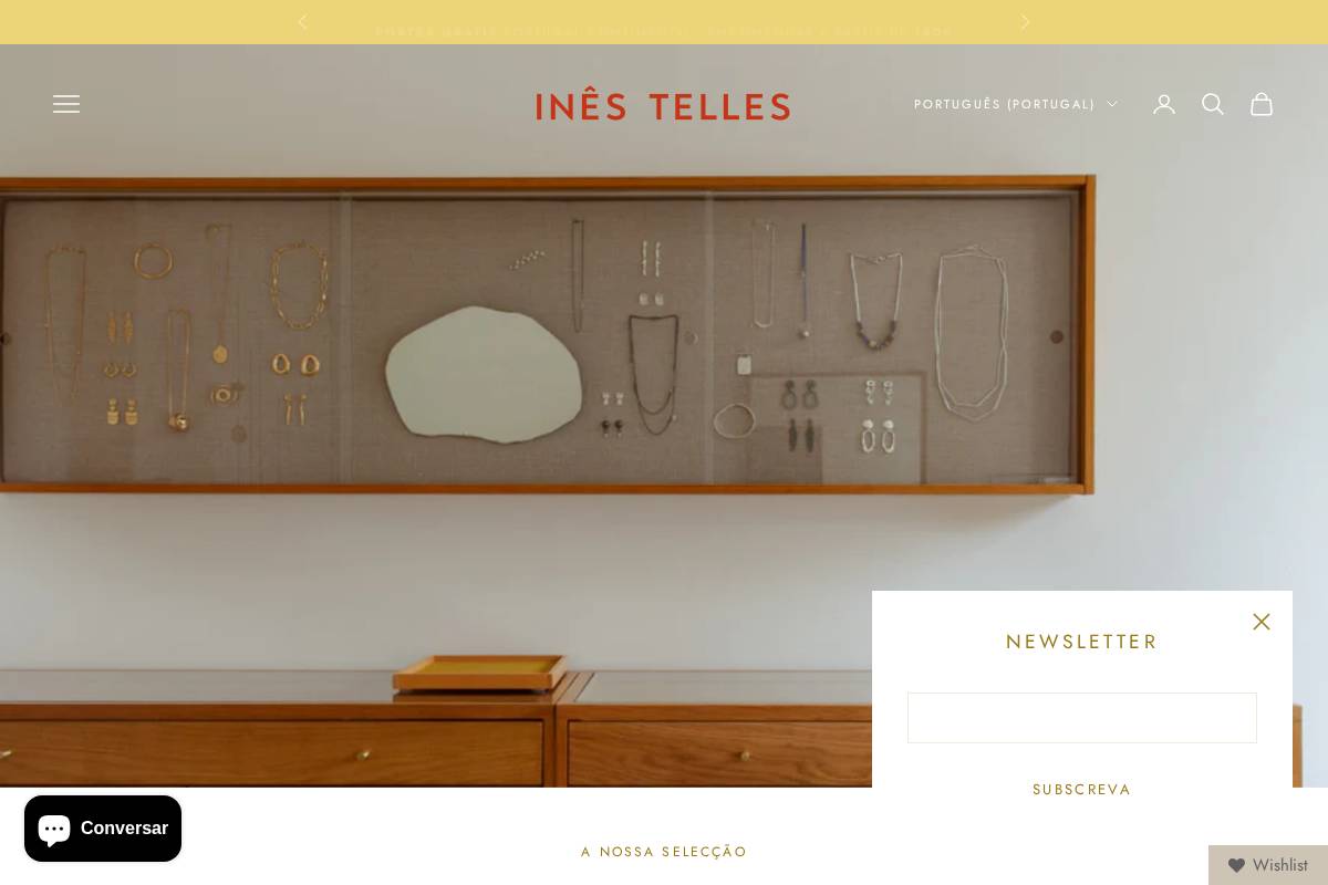 inestelles.com homepage screenshot