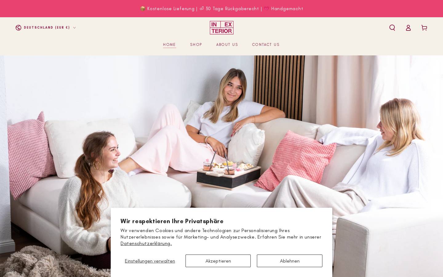 inexterior-lights.de homepage screenshot