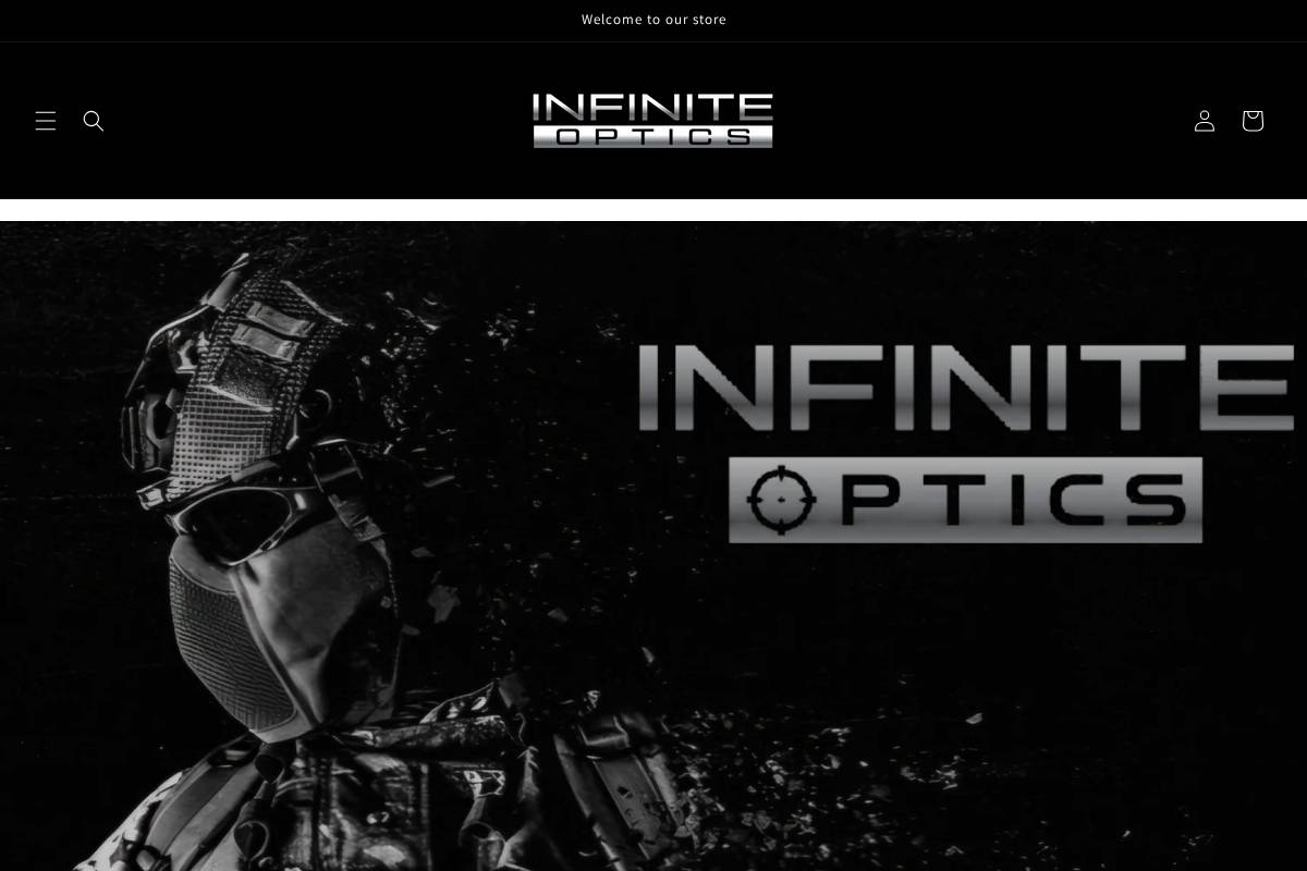 INFINITE OPTICS CORP homepage screenshot