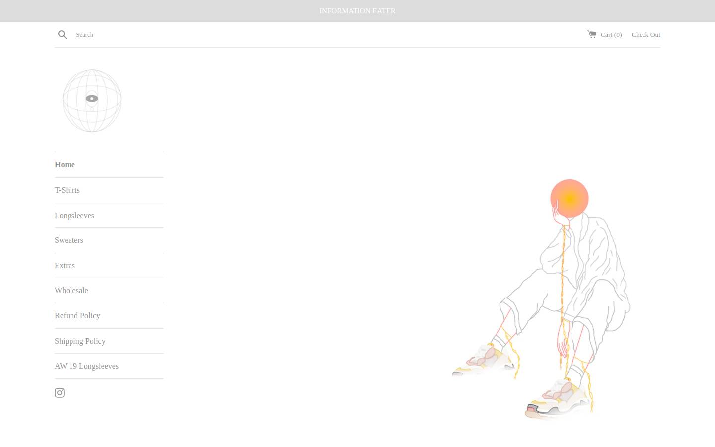 informationeater.com homepage screenshot