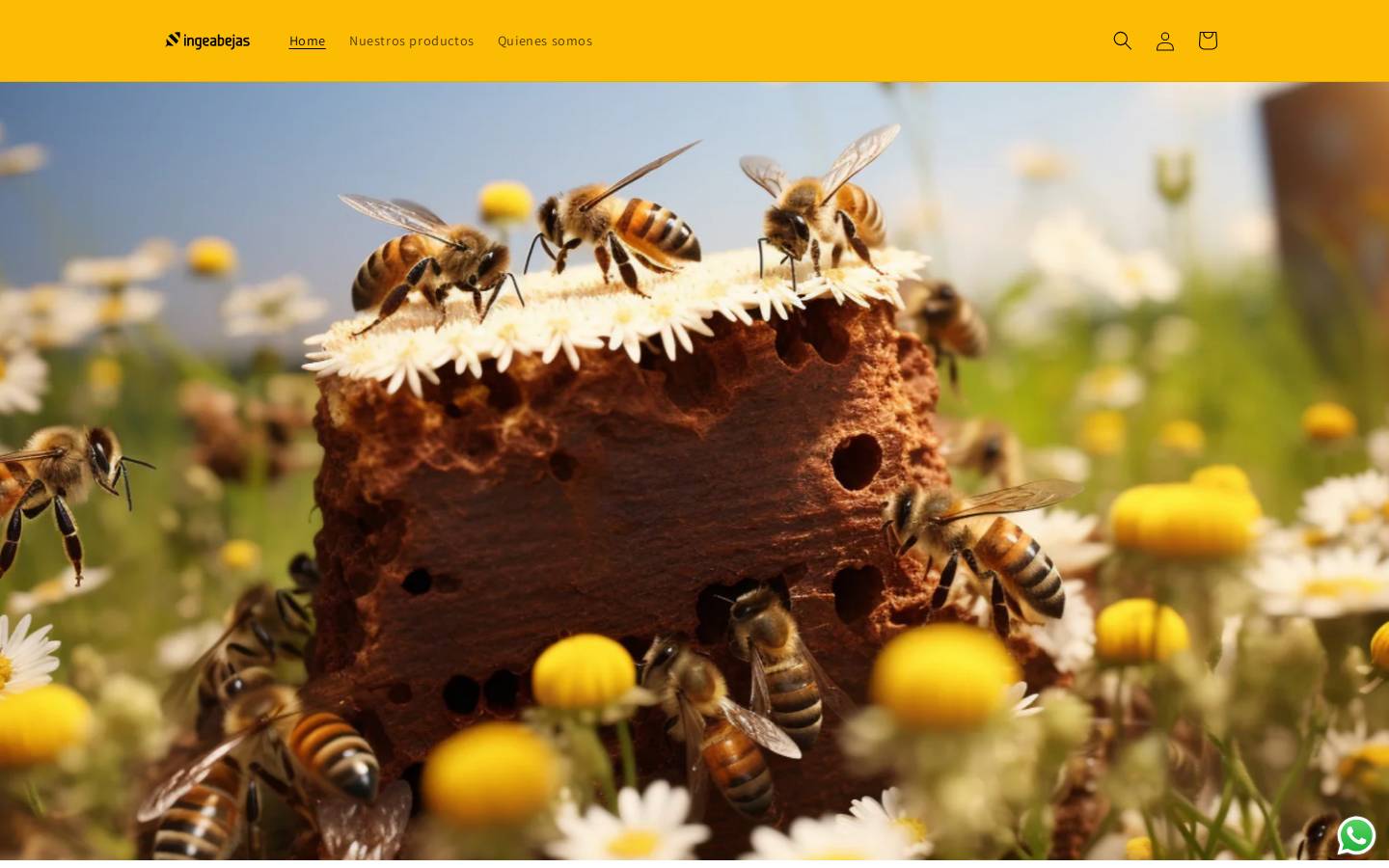 ingeabejas.com homepage screenshot