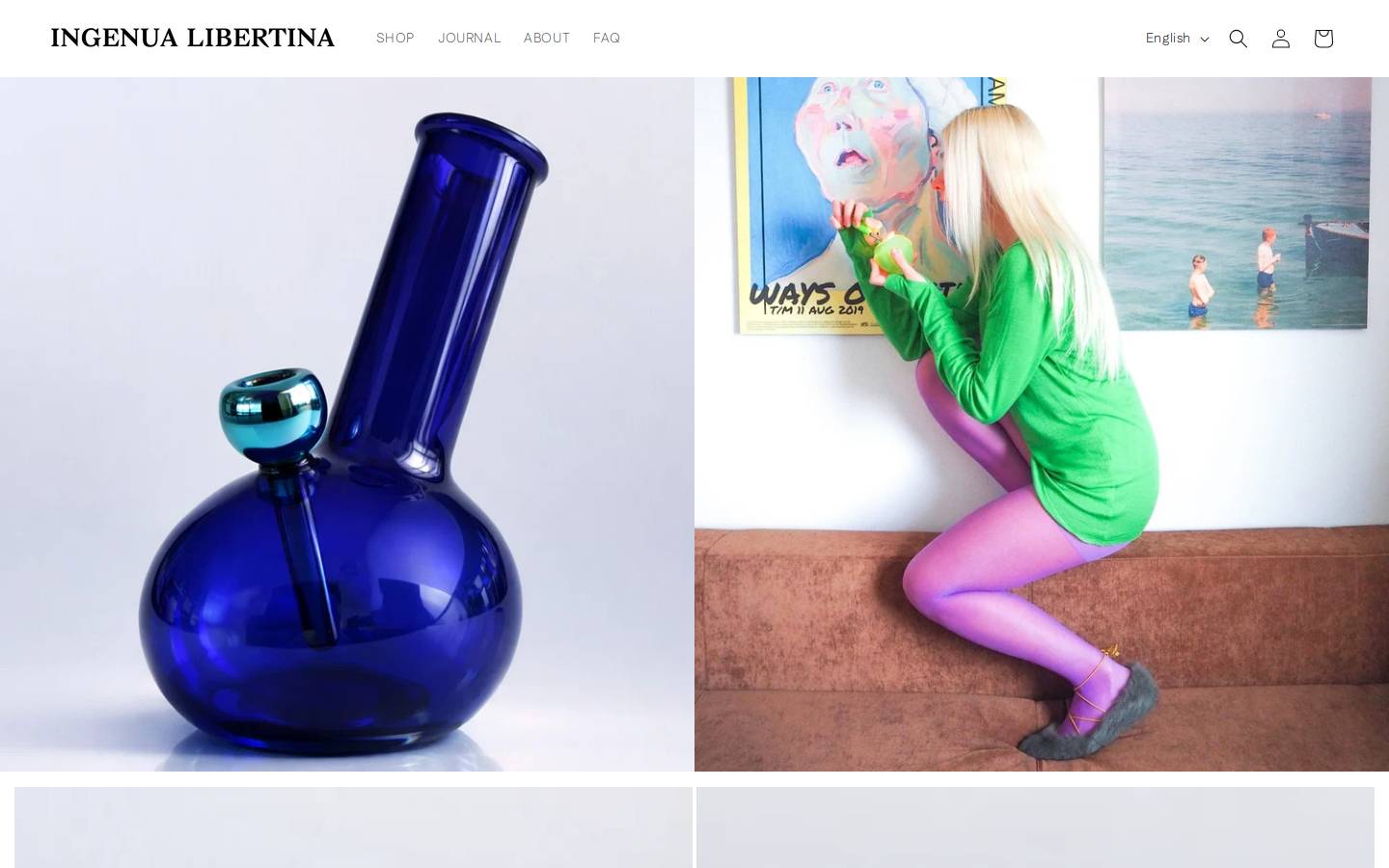 ingenualibertina.com homepage screenshot
