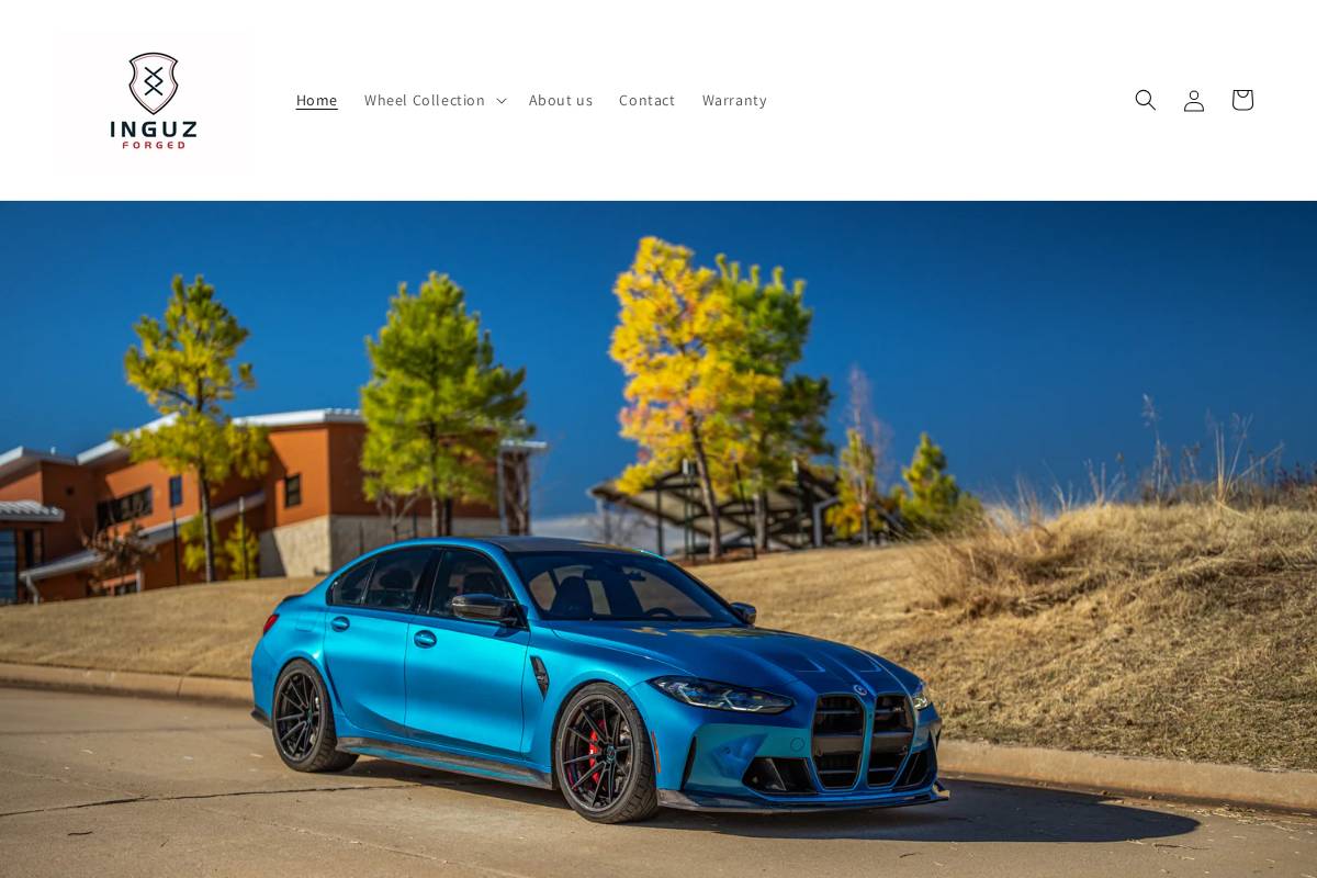 inguzforged.com homepage screenshot