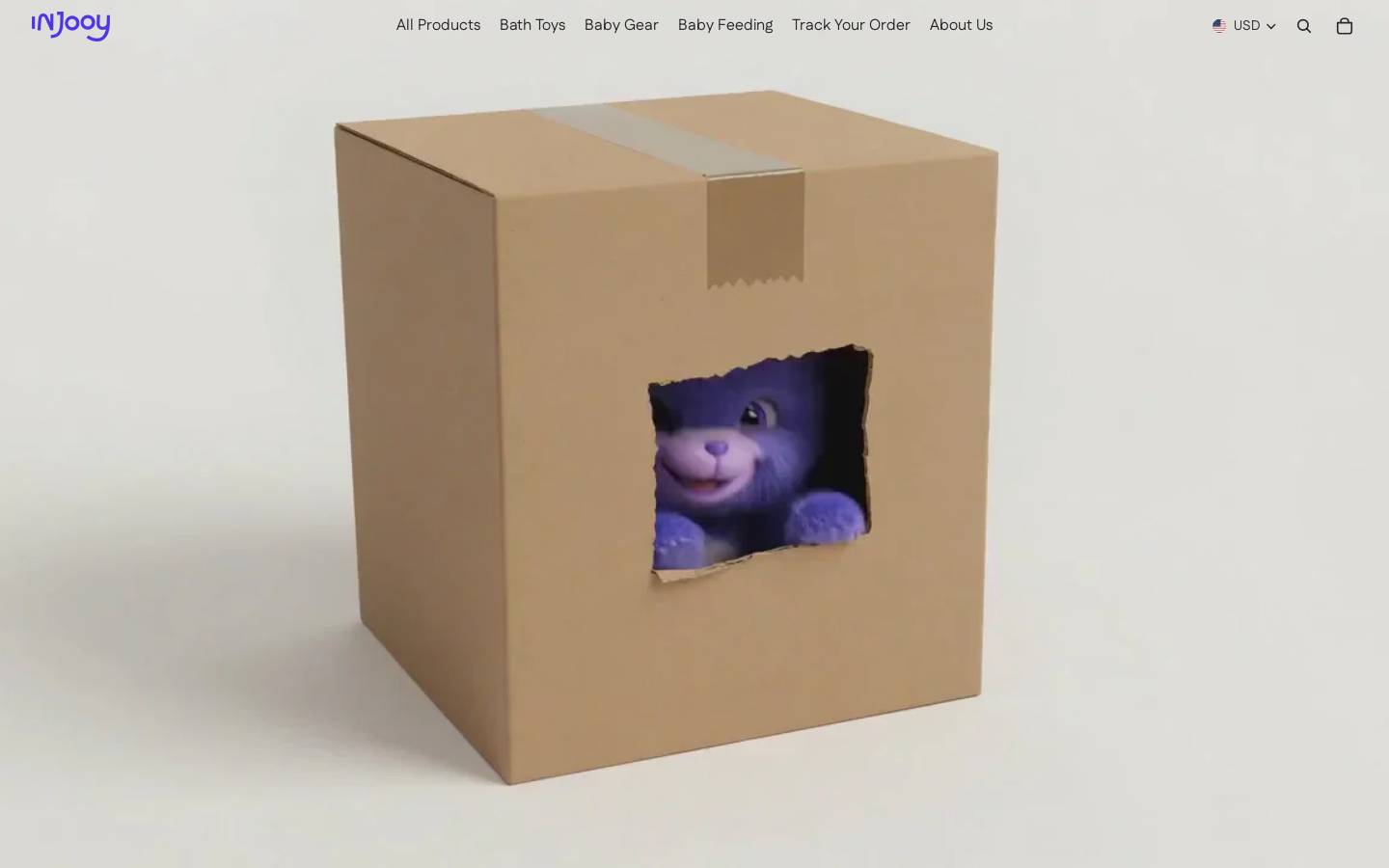 injooy.com homepage screenshot