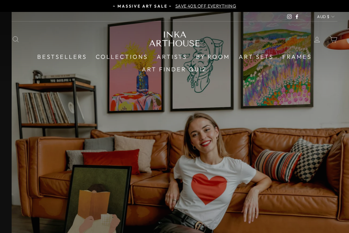 inkaarthouse.com homepage screenshot