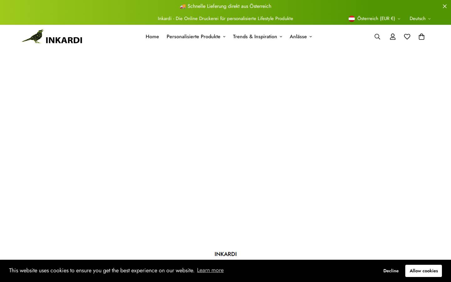 inkardi.com homepage screenshot
