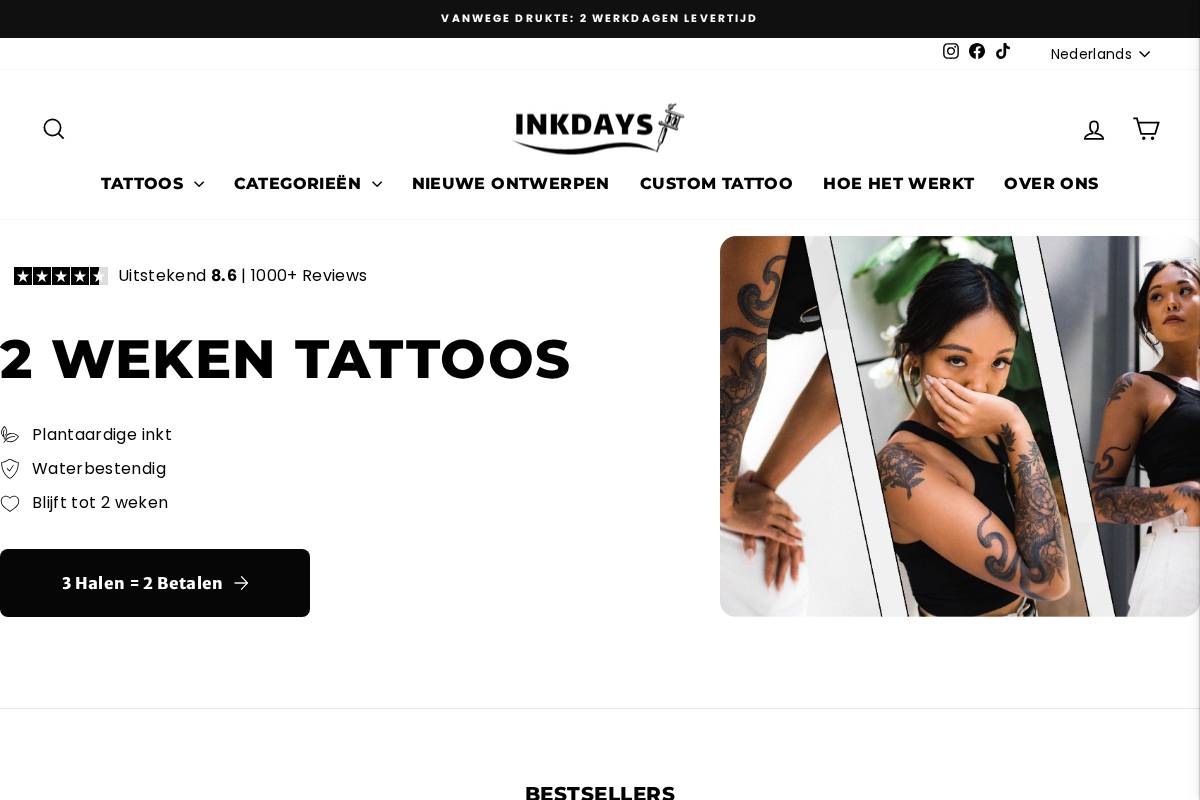 inkdays homepage screenshot