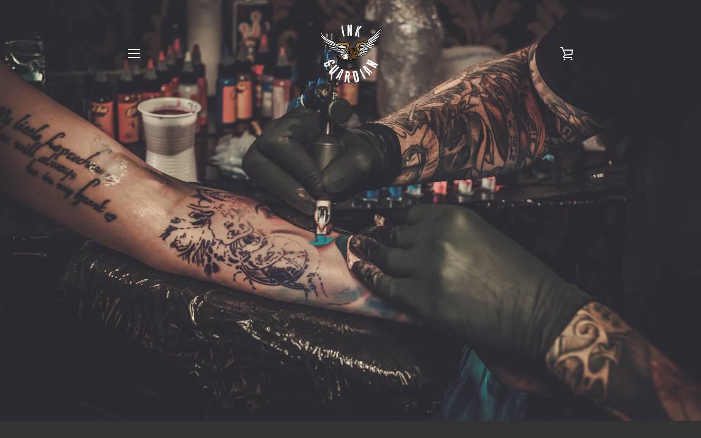 inkguardian.com homepage screenshot