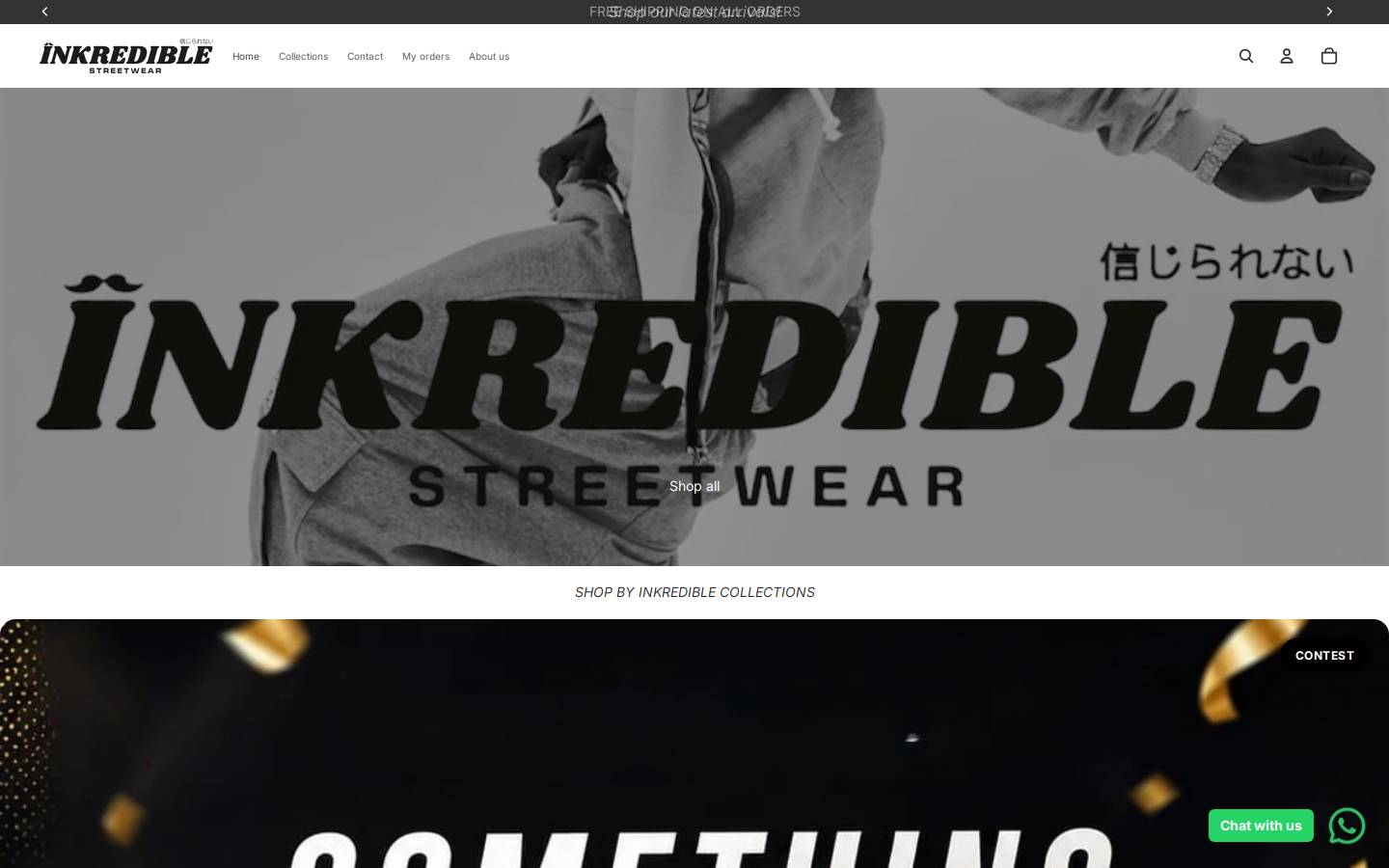 inkredible.co.in homepage screenshot