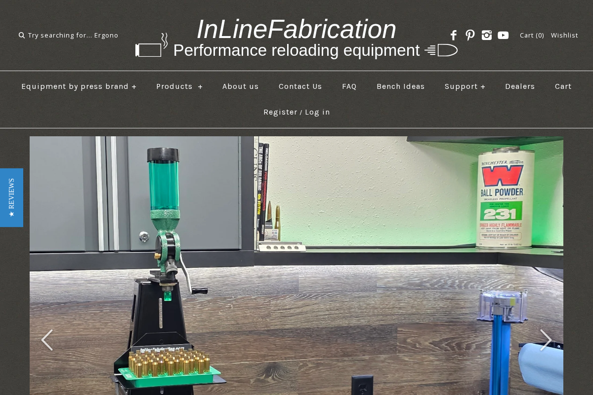 Inline Fabrication homepage screenshot