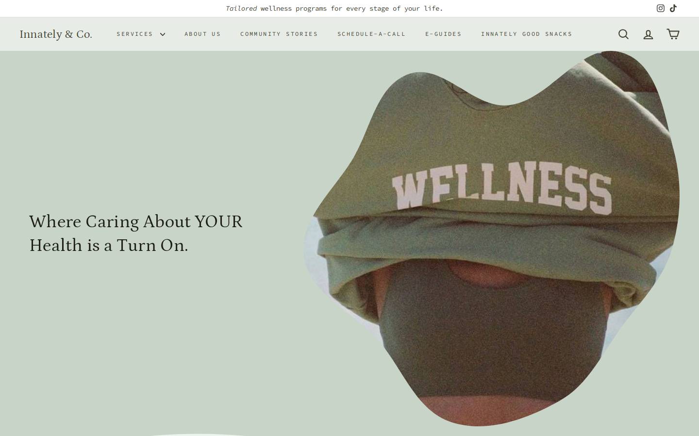 innatelyandco.com homepage screenshot